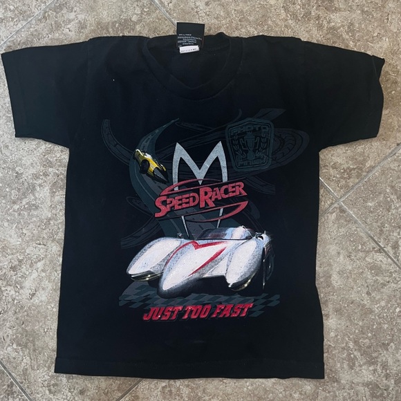 $1 SPEED RACER BOY T-SHIRT SIZE 6/7 GOOD CONDITION. $1 WITH ANY $10 ORDER OR MO - Picture 2 of 6